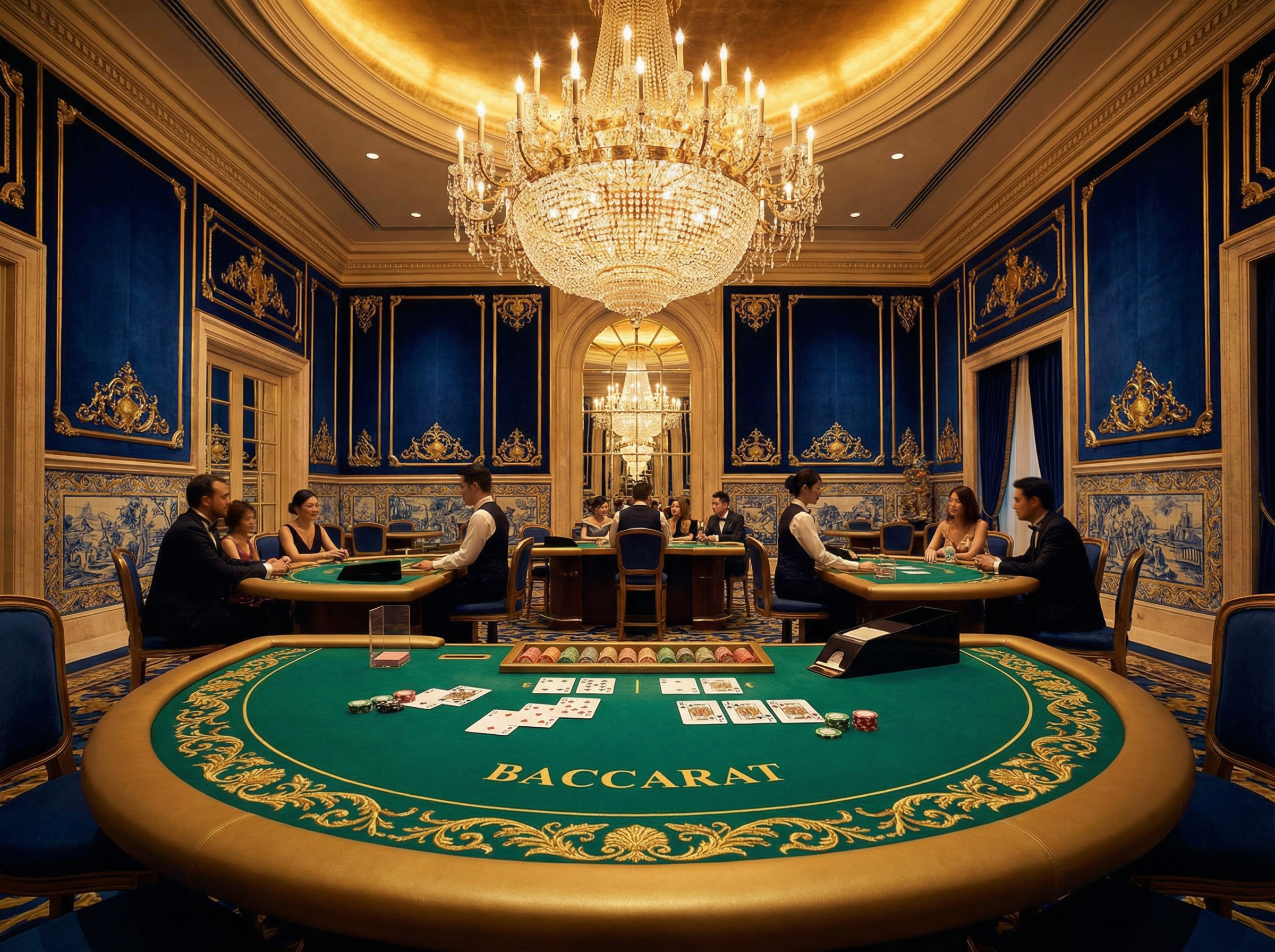 澳门百家乐 - 百家乐牌桌全景