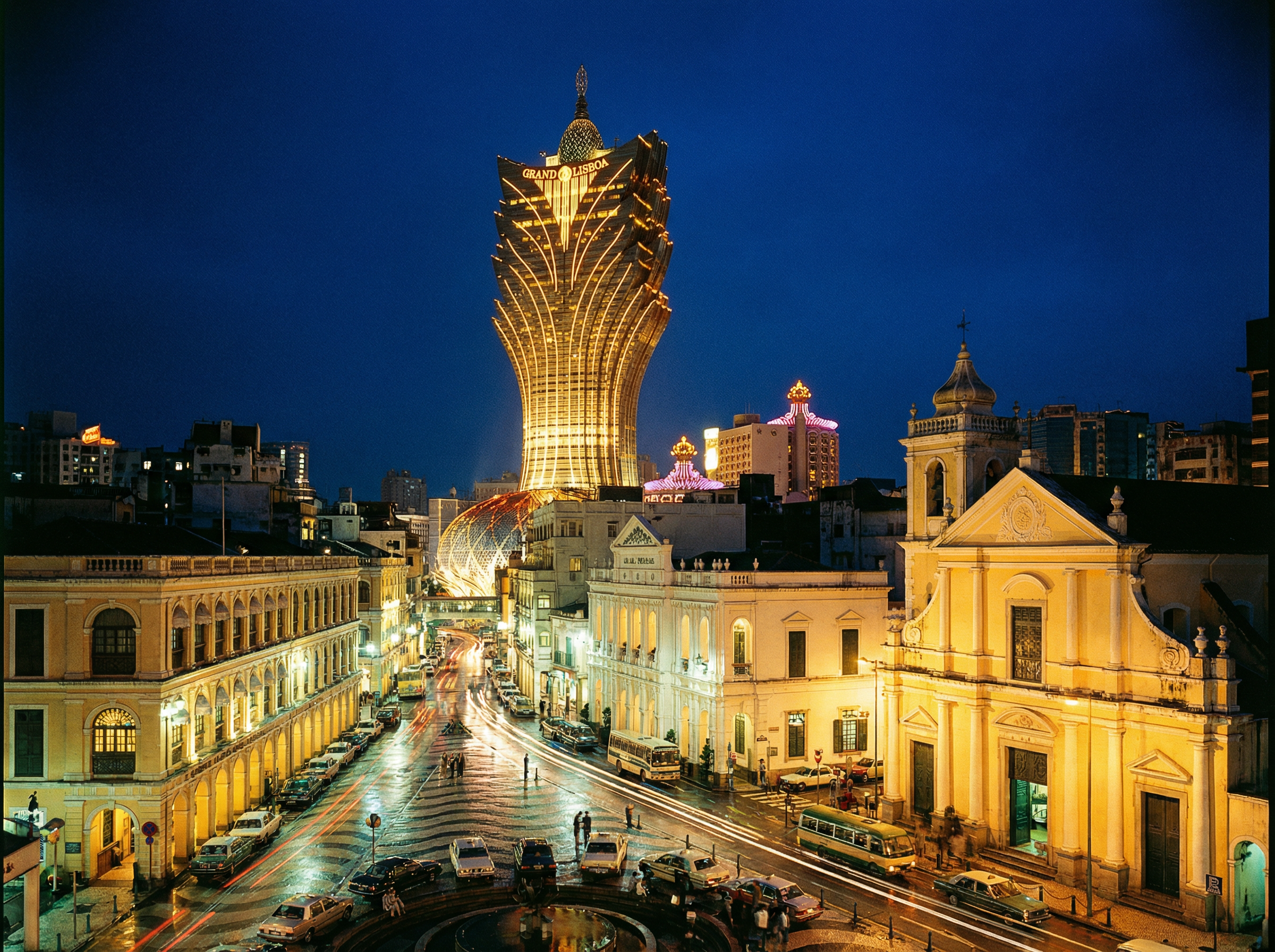 澳门百家乐 - 新葡京娱乐场夜景